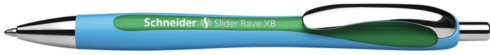 Schneider Ballpoint pen, Slider Rave series Green ink