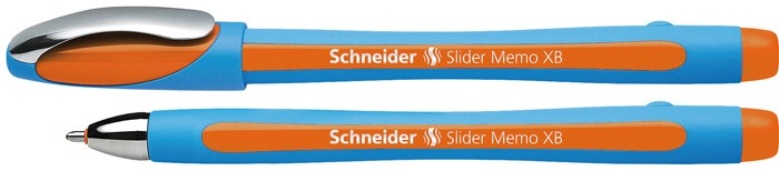 Stylo bille Schneider, série Slider Memo Encre Orange