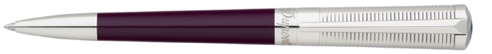 Dupont, S.T. Ballpoint pen, Liberté series Purple/Palladium