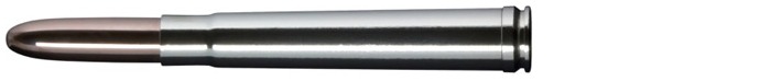Stylo à bille Fisher Spacepen, série Specialty Nickel Argent (.375 Cartridge)