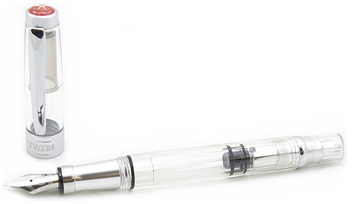 TWSBI Fountain pen, Diamond 580 AL series Silver