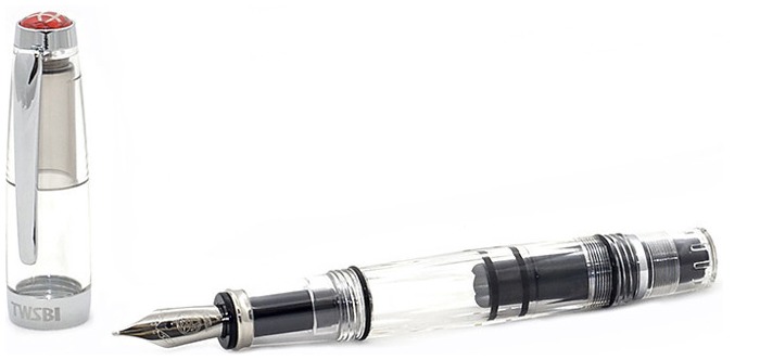 TWSBI Fountain pen, Diamond Mini series Translucent (Regular nibs) 