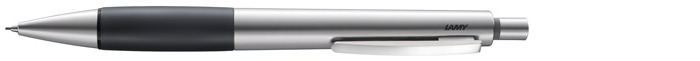 Lamy Mechanical pencil, Accent AL series Palladium (Black rubberized grip)