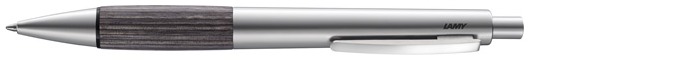Lamy Ballpoint pen, Accent AL series Palladium (Grey wood grip)