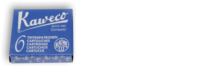 Kaweco Ink cartridge, Refill & ink series "Royal Blue" ink
