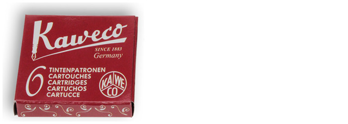 Kaweco Ink cartridge, Refill & ink series "Ruby Red" ink
