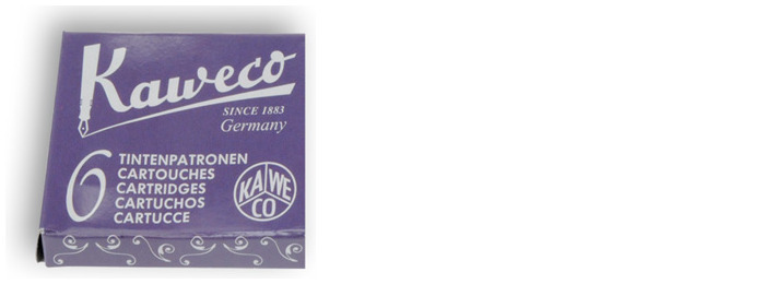 Kaweco Ink cartridge, Refill & ink series "Summer Purple" ink
