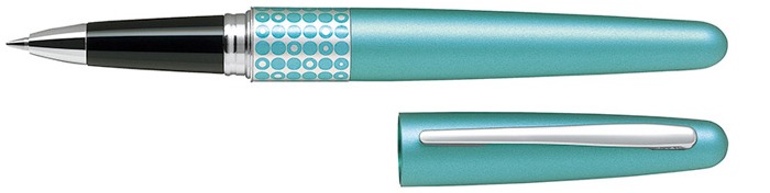 Stylo bille roulante Pilot, série Metropolitan (MR Retro) Turquoise