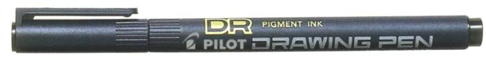 Crayon feutre Pilot, série Drawing pens SWDR Encre Noire #1