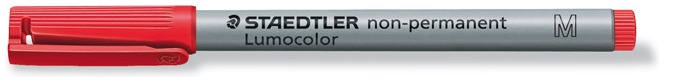 Staedtler Felt pen, Lumocolor serie Red Non-permanent