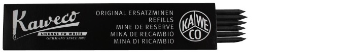 Mine 3.2mm Kaweco, série Accessoires Noir 5B (6/boîte)