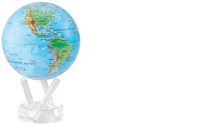 MOVA International Globe, 4.5 inch MOVA Globes series Blue