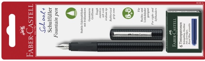 Faber-Castell Fountain pen, School series Carbon