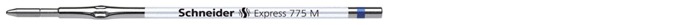 Recharge pour stylo à bille Schneider , série Recharge & encre Encre Bleu (775)