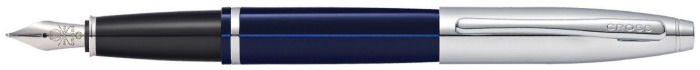 Cross Fountain pen, Calais series Blue/Chrome
