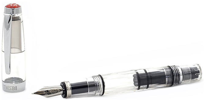 TWSBI Fountain pen, Diamond Mini series Translucent (Stub nib)