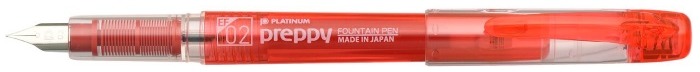Platinum Fountain pen, Preppy series Red (Special nib)