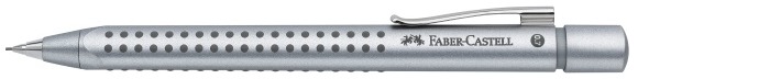 Faber-Castell Mechanical pencil, Grip 2011 series Satin chrome (0.7 mm)