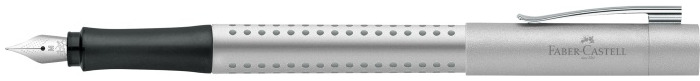 Faber-Castell Fountain pen, Grip 2011 series Satin chrome 