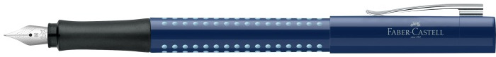 Faber-Castell Fountain pen, Grip 2010 series Dark blue-Light blue