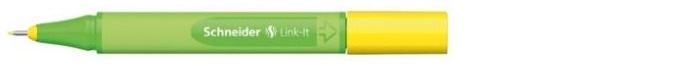 Schneider Felt pen, Link-It series Golden yellow ink (0.4mm)