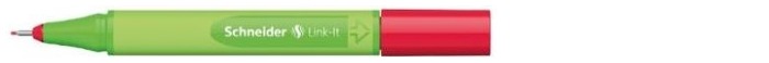 Crayon feutre Schneider, série Link-It Encre Romantic rouge (0.4mm)
