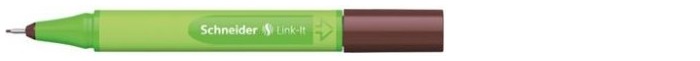 Schneider Felt pen, Link-It series Topaz brown ink (0.4mm)