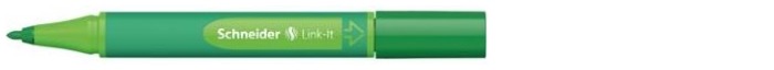 Crayon feutre Schneider, série Link-It Encre Blackforest vert (1.0mm)