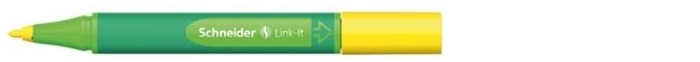 Crayon feutre Schneider, série Link-It Encre Golden jaune (1.0mm)