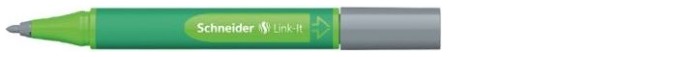Crayon feutre Schneider, série Link-It Encre Silver gris (1.0mm)