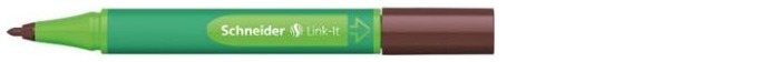 Schneider Felt pen, Link-It series Topaz brown ink (1.0mm)