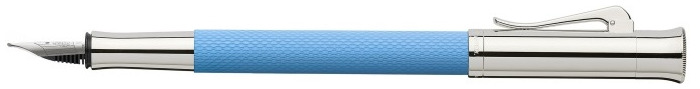 Stylo plume Faber-Castell, Graf von, série Guilloche Resin Bleu golfe