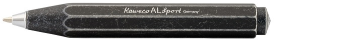 Kaweco Ballpoint pen, AL Sport Stonewashed series Black