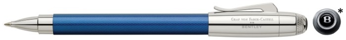 Stylo bille roulante Faber-Castell, Graf von, série Bentley Collection Bleu clair