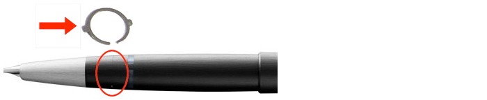 Pièce de remplacement Lamy, Série Parts - Pièces  (Tabbed spring)