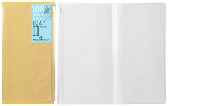 Étui Traveler's Company, série Notebook Refill Transparent