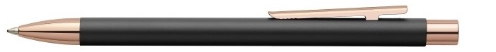 Stylo bille Faber-Castell, série NEO Slim Noir/Or rose