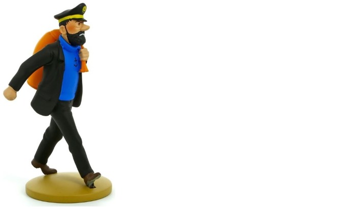 Tintin Figurine, Decorations series Haddock striding