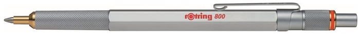Rotring Ballpoint pen, 800 series Satin chrome 