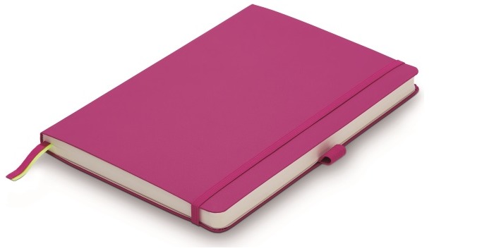 Lamy (A5) Notebook, Softcover series Pink (145mm x 210mm)