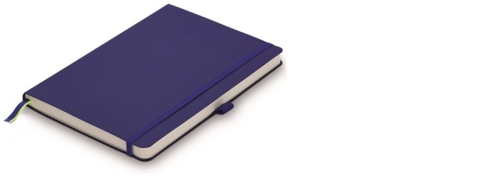 Carnet de notes (A6) Lamy, série Couverture souple Bleu (102mm x 144mm)