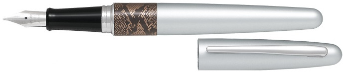 Stylo plume Pilot, série Metropolitan (MR Wildness) Chrome satiné