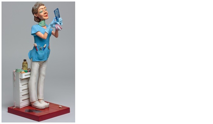 Forchino Figurine, The Professionals series Lady Dentist