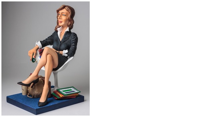 Figurine Forchino, série Les Métiers La Femme d'Affaires