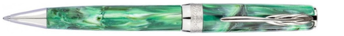 Pineider Ballpoint pen, La Grande Bellezza Gemstones series Green