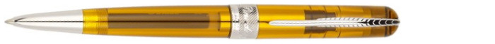 Pineider Ballpoint pen, Avatar UR Demo series Translucent Amber