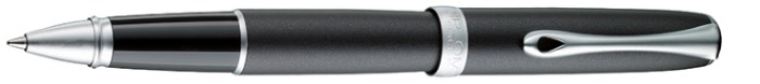 Diplomat Roller ball, Excellence A² series Matte black/Matte chrome