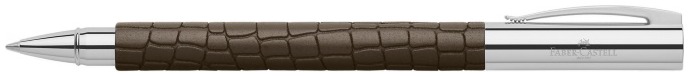 Faber-Castell Roller ball, Ambition 3D Croco series Brown