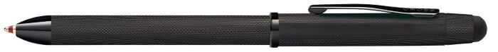 Stylo multifonction Cross, série Tech-3+ Noir brossé BKT avec stylus