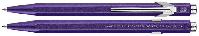 Caran d'Ache Ballpoint pen, 849 Nespresso 3rd Edition series Purple